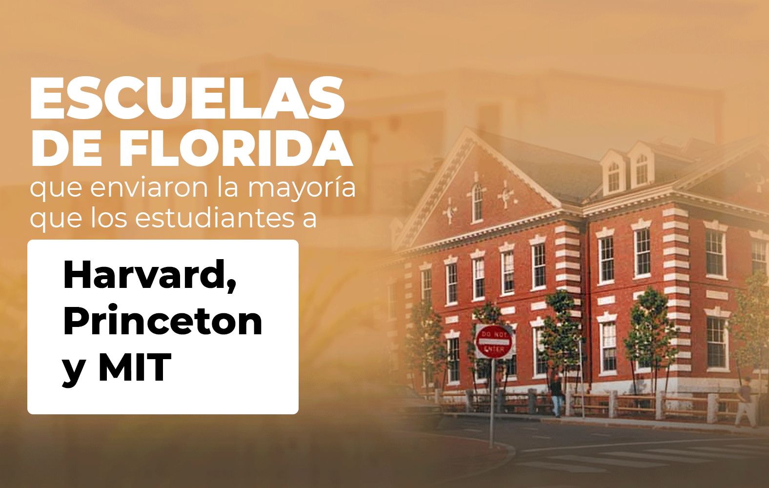 Escuelas de Florida con la mayor cantidad de estudiantes en universidades importantes