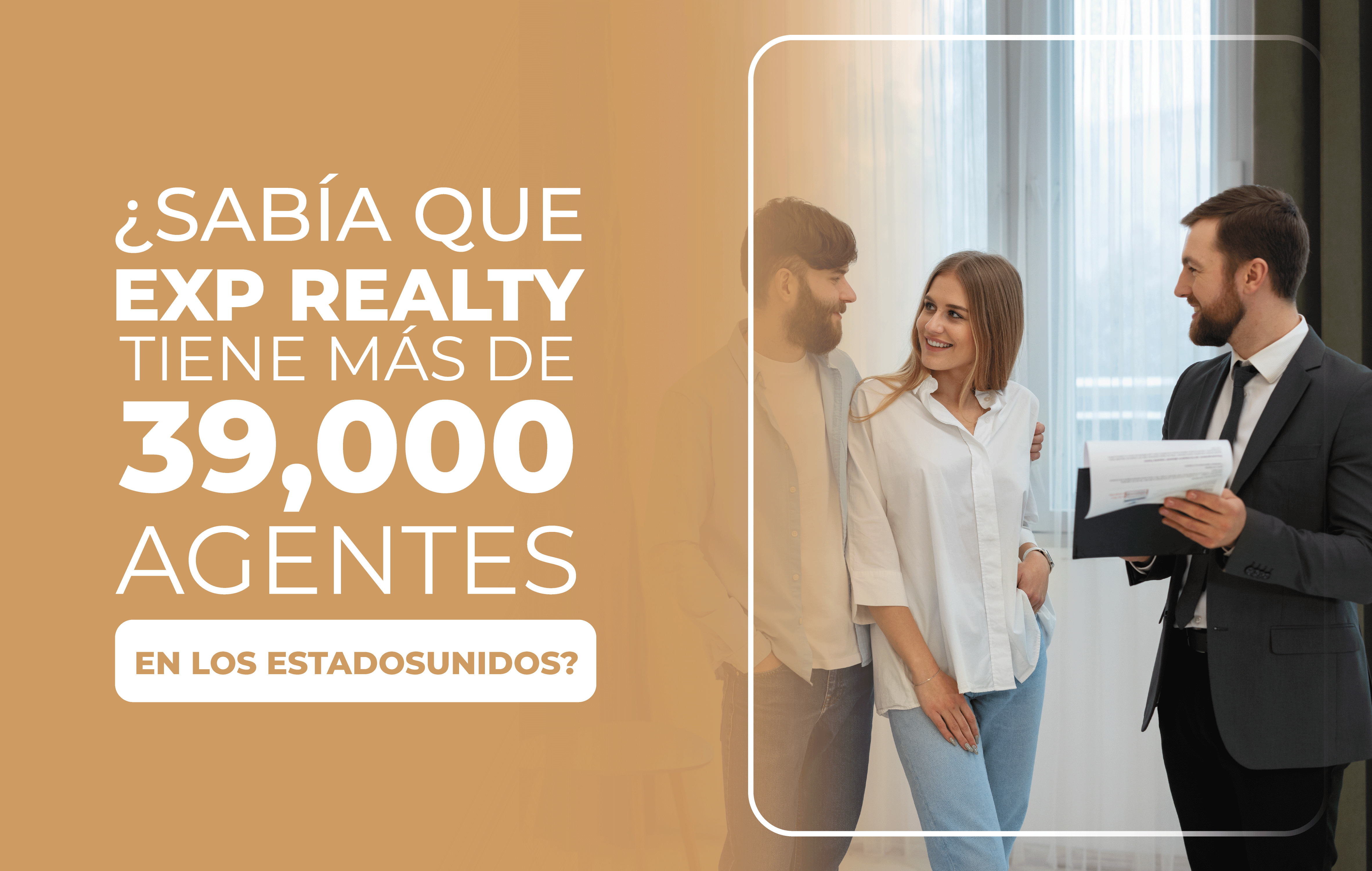 ¿Sabía que eXp Realty tiene más de 39,000 agentes en los Estados Unidos?