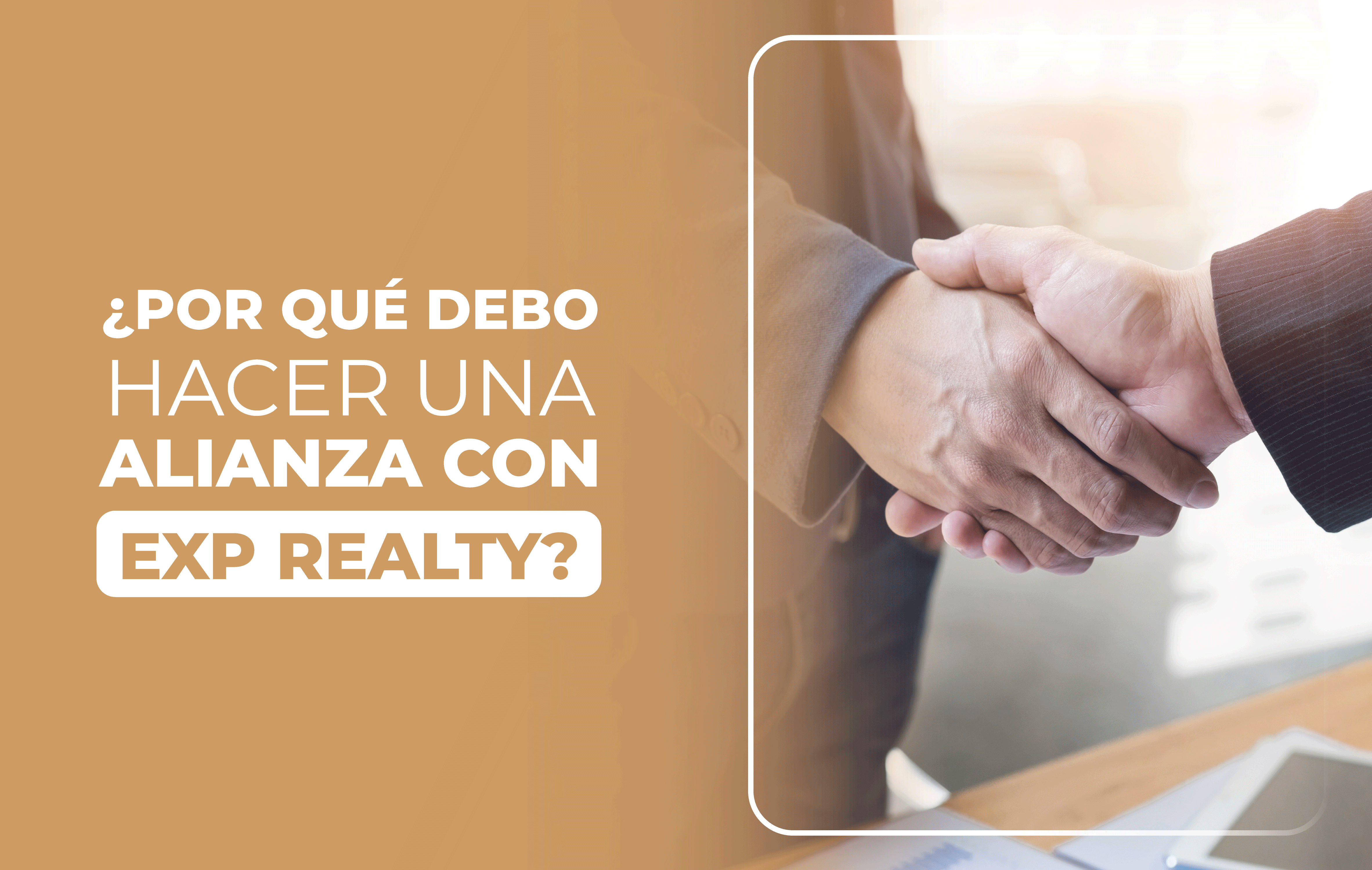 ¿Por qué debo hacer una alianza con eXp Realty?